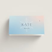 "Disney's Frozen True Love" - Place Cards in Frozen by Lori Wemple - Folded with Free Guest Printing