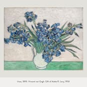 "Irises" - Place Cards in Natural by Everett Paper Goods - Inspiration for Card Design