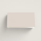 "Lace Trim" - Place Cards in Cream by Kristen Smith - Folded Back of Card