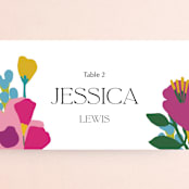 "To the max" - Place Cards in Garden by Inkblot Design - Detail