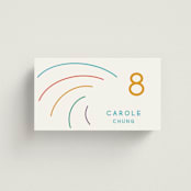 "rainbow 2.0" - Place Cards in Light Hearted by Deborah Chou - Front with Free Guest Printing