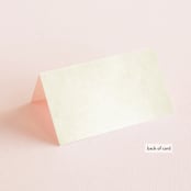 "English Countryside" - Place Cards in Moss by Design Lotus - Folded Back of Card