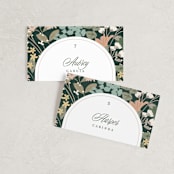 "Garden at Blue Hill" - Place Cards in Meadow by Jennifer Wick - Front with Free Guest Printing