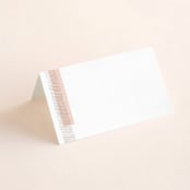 "engrained" - Place Cards in Blossom by Robin Ott - Blank front