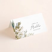 "Wedding Festive" - Place Cards in Frost by Chris Griffith - Folded with Free Guest Printing