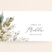 "Wedding Festive" - Place Cards in Frost by Chris Griffith - Detail