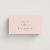 "colorwash floral" - Place Cards in Blossom by Angela Marzuki - Front with Free Guest Printing