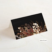 "Falling into Love" - Place Cards in Rustic by Chris Griffith - Folded Back of Card