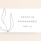 "Denali" - Place Cards in Linen by Carly Reed Walker - Detail