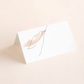 "Autumn Euphoria" - Place Cards in Autumn Kiss by Design Lotus - Blank front