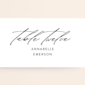 "By Your Side" - Place Cards in Crest by Design Lotus - Detail