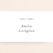 "front and center" - Place Cards in Putty by Angela Marzuki - Detail