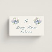 "Vineyard Love" - Place Cards in Summer by Petra Kern - Front with Free Guest Printing