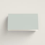 "Wistful" - Place Cards in Mist by Everett Paper Goods - Folded Back of Card