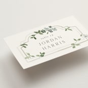 "Wistful" - Place Cards in Mist by Everett Paper Goods - Detail