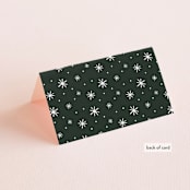 "Adventurous" - Place Cards in Forest by Sarah Brown - Folded Back of Card