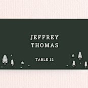 "Adventurous" - Place Cards in Forest by Sarah Brown - Detail
