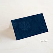 "Deep Blue" - Place Cards in Deep Blue by Paper Sun Studio - Folded Back of Card