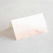 "Ethereal Bouquet" - Place Cards in Blush by Petra Kern - Blank front