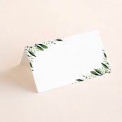 "Paradise" - Place Cards in Forest by Oma N. Ramkhelawan - Blank front