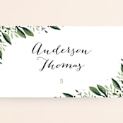 "Paradise" - Place Cards in Forest by Oma N. Ramkhelawan - Detail