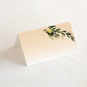 "Amore" - Place Cards in Sunset by Susan Moyal - Blank front
