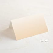 "Amore" - Place Cards in Sunset by Susan Moyal - Folded Back of Card