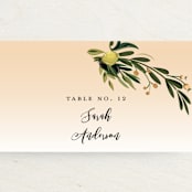 "Amore" - Place Cards in Sunset by Susan Moyal - Detail