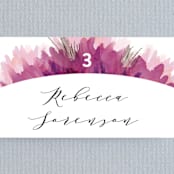 "Ethosien" - Place Cards in Majestic by GeekInk Design - Detail
