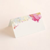 "desert chic" - Place Cards in Blush by AK Graphics - Blank front
