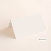 "desert chic" - Place Cards in Blush by AK Graphics - Folded Back of Card