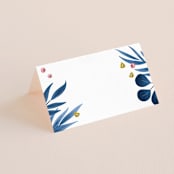 "Paradise" - Place Cards in Seaside by Joanna Griffin - Blank front