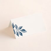 "Southern Comfort" - Place Cards in French Blue by Chris Griffith - Blank front