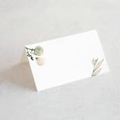 "Romantic Eucalyptus" - Place Cards in Sage by Petra Kern - Blank front