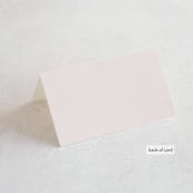 "Romantic Eucalyptus" - Place Cards in Sage by Petra Kern - Folded Back of Card