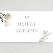 "Romantic Eucalyptus" - Place Cards in Sage by Petra Kern - Detail