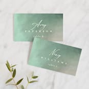 "Meadow" - Place Cards in Meadow by Eric Clegg - Front with Free Guest Printing