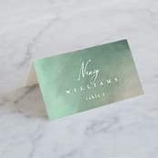 "Meadow" - Place Cards in Meadow by Eric Clegg - Folded with Free Guest Printing