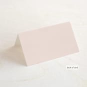 "Adora" - Place Cards in Dawn by Leah Bisch - Folded Back of Card