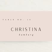 "Adora" - Place Cards in Dawn by Leah Bisch - Detail