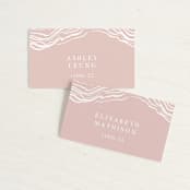 "ridge" - Place Cards in Dusk by Krissy Bengtson - Front with Free Guest Printing
