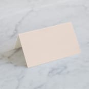 "Romance" - Place Cards in Snowball by Anna Elder - Blank front