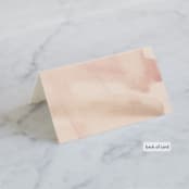 "Romance" - Place Cards in Snowball by Anna Elder - Folded Back of Card