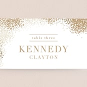 "Organic Dots" - Place Cards in Champagne by lena barakat - Detail