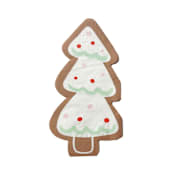 "Baking Spirits Bright Tree Cookie Guest Napkins - Set of 16" - Party Napkins in white by Jollity and Co