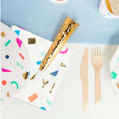 "Happy Everything Petite Napkins" - Party Napkins in multicolor by Jollity and Co
