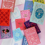 "Book Club "Book Cover" Cocktail Napkins - Set of 20" - Party Napkins in multicolor by Jollity and Co