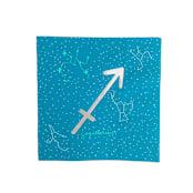 "Zodiac Sagittarius Large Napkins - set of 16" - Party Napkins in blue by Jollity and Co