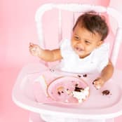 "Pink Onederland Guest Napkins - Pack of 16" - Party Napkins in pink by Jollity and Co