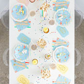 "Off to the Fair Guest Napkins - Pack of 16" - Party Napkins in multicolor by Jollity and Co